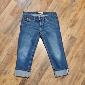 👖Banana Republic Dark Blue Cropped Jeans